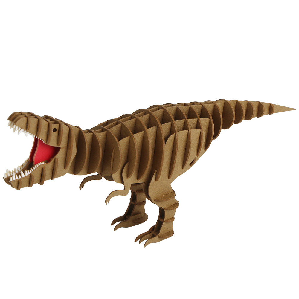 Children DIY assembly toy Tyrannosaurus Rex 3d dinosaur paper puzzle model